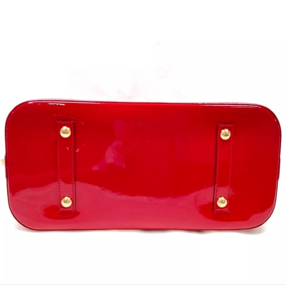 Louis Vuitton Hand Bag - Alma GM - Red Vernis - Picture 7 of 17